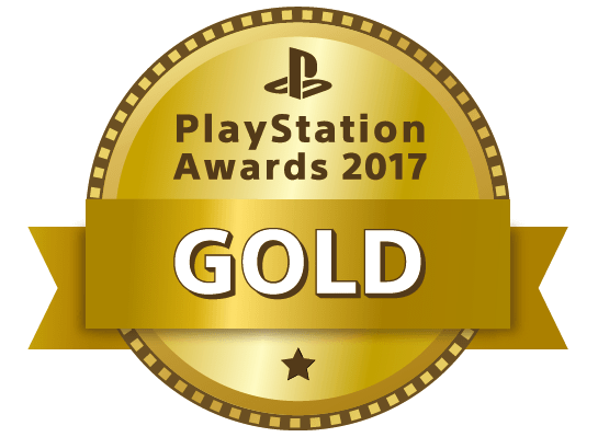 PlayStation Awars 2017 GOLD